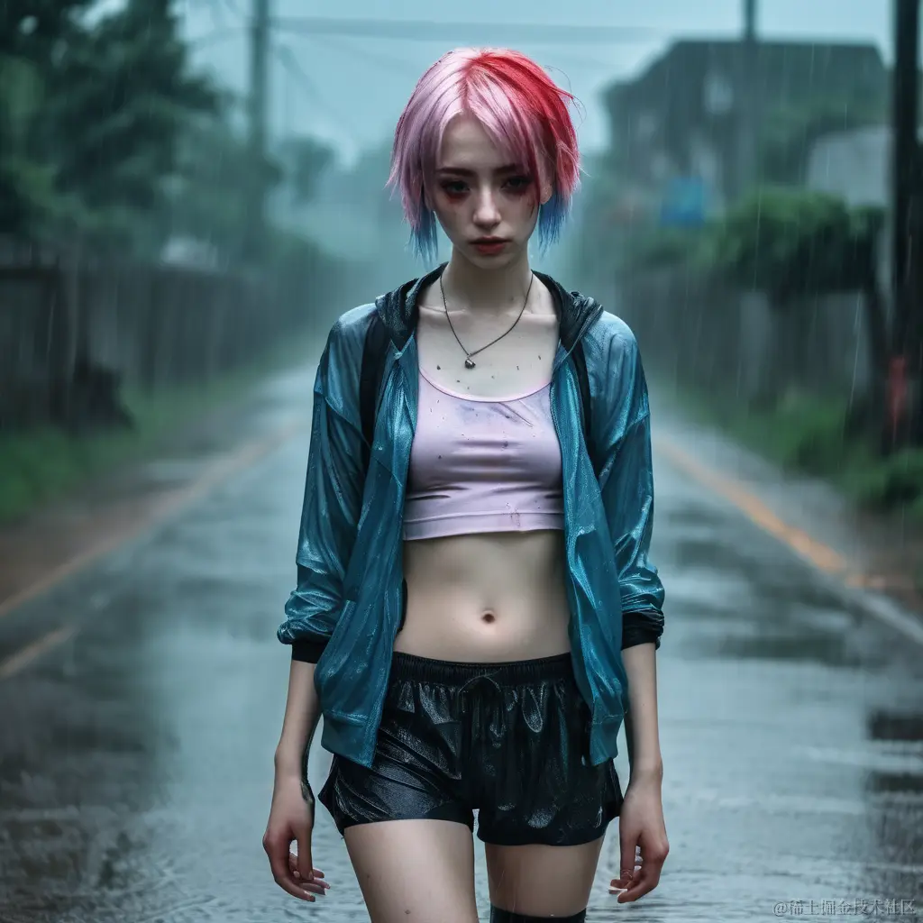 🎨日日AIGC：来自大连的小丑女-多图预警