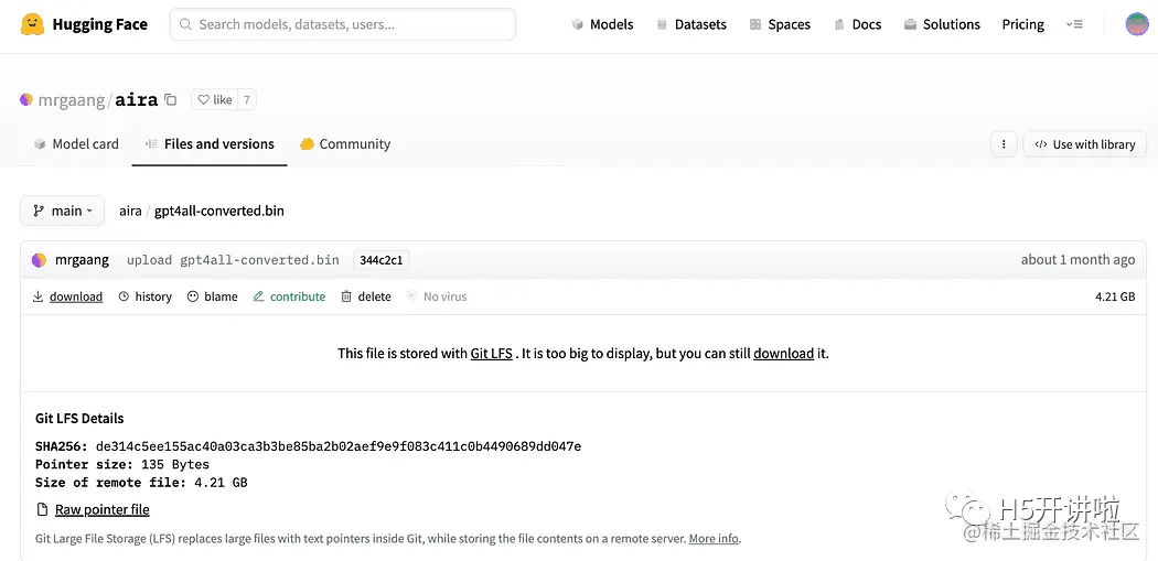 GPT4All：ChatGPT本地私有化部署,终生免费