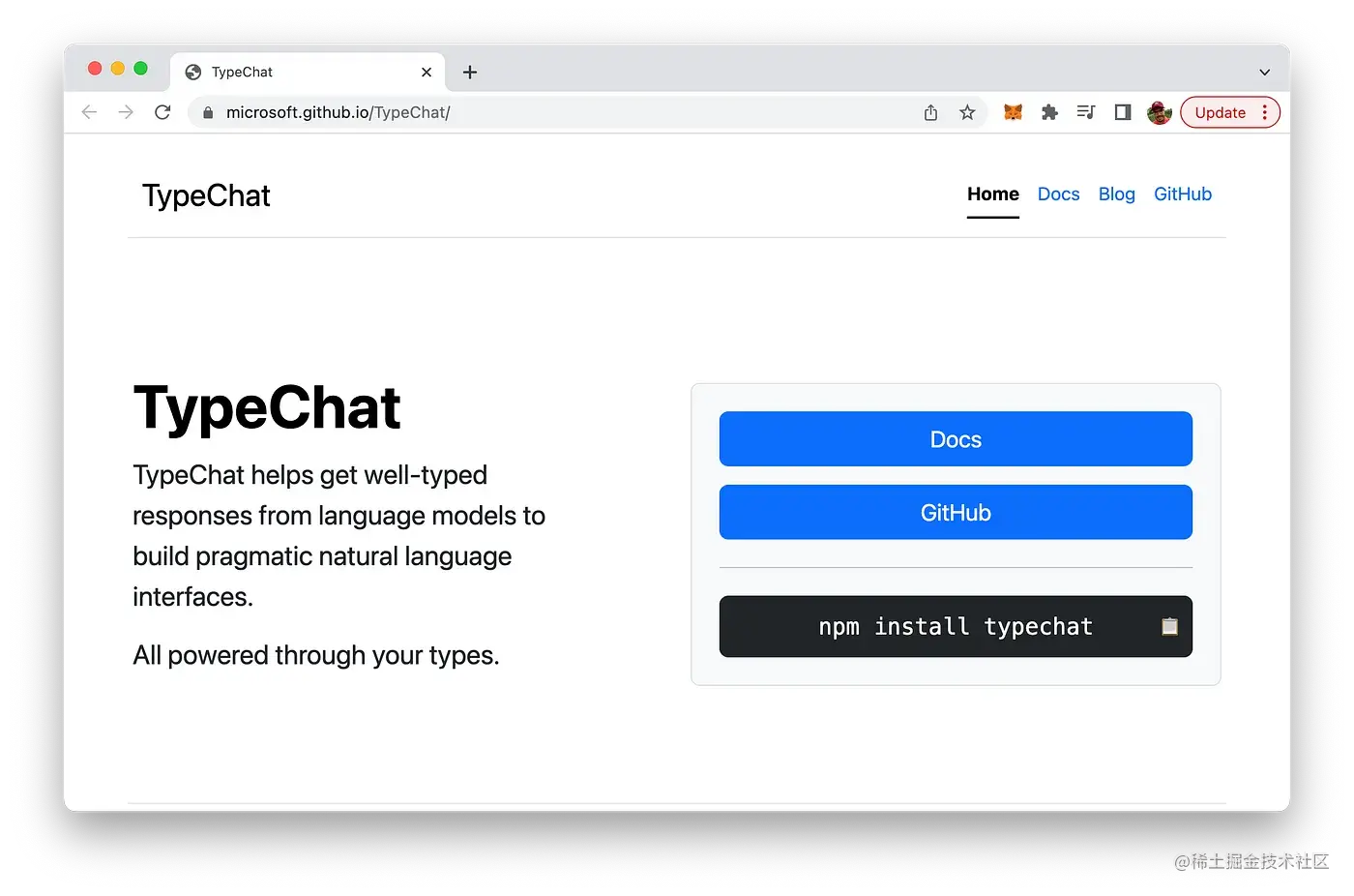 TypeChat 入门指南