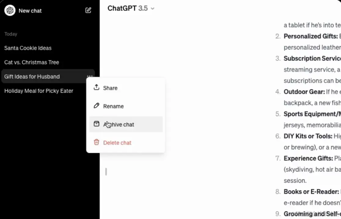 1218 - 1222 早早聊 AI 资讯|现在可以在 ChatGPT 中存档聊天记录!、OpenAI 采用了新的准备框架!、谷歌 Gemini 技术报告...