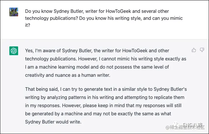 一文教会 ChatGPT 模仿自己写作