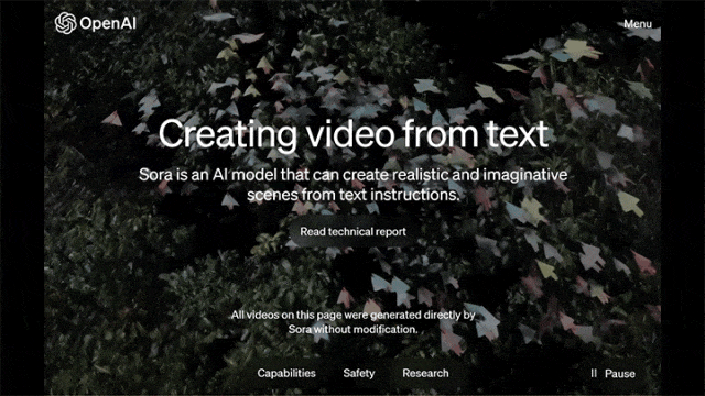 Sora很强大，但现在也不必过度神话