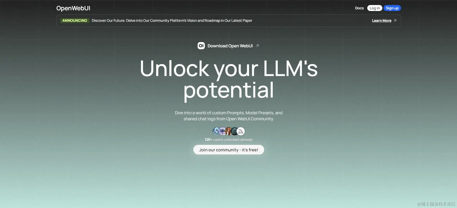 Ollama + Openwebui 本地部署大型模型与交互式可视化聊天