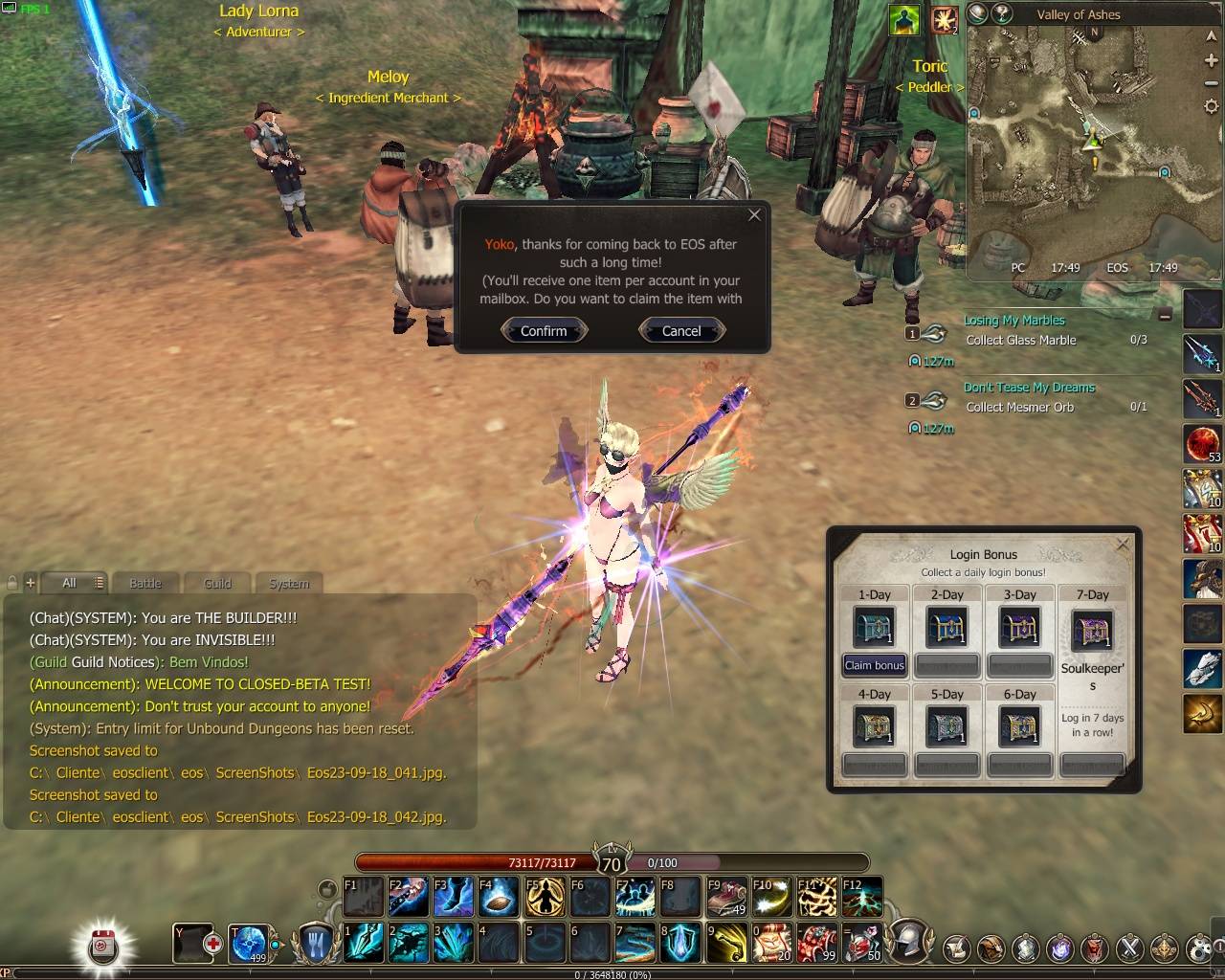 Echo of Soul Level 70--靈魂回響