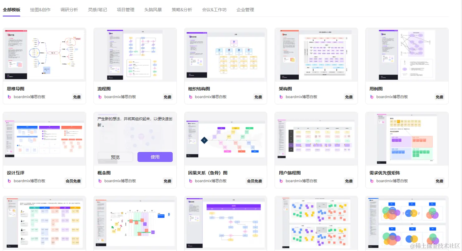 一款汇聚 精美UI+AI内容生成助手 的实用白板工具