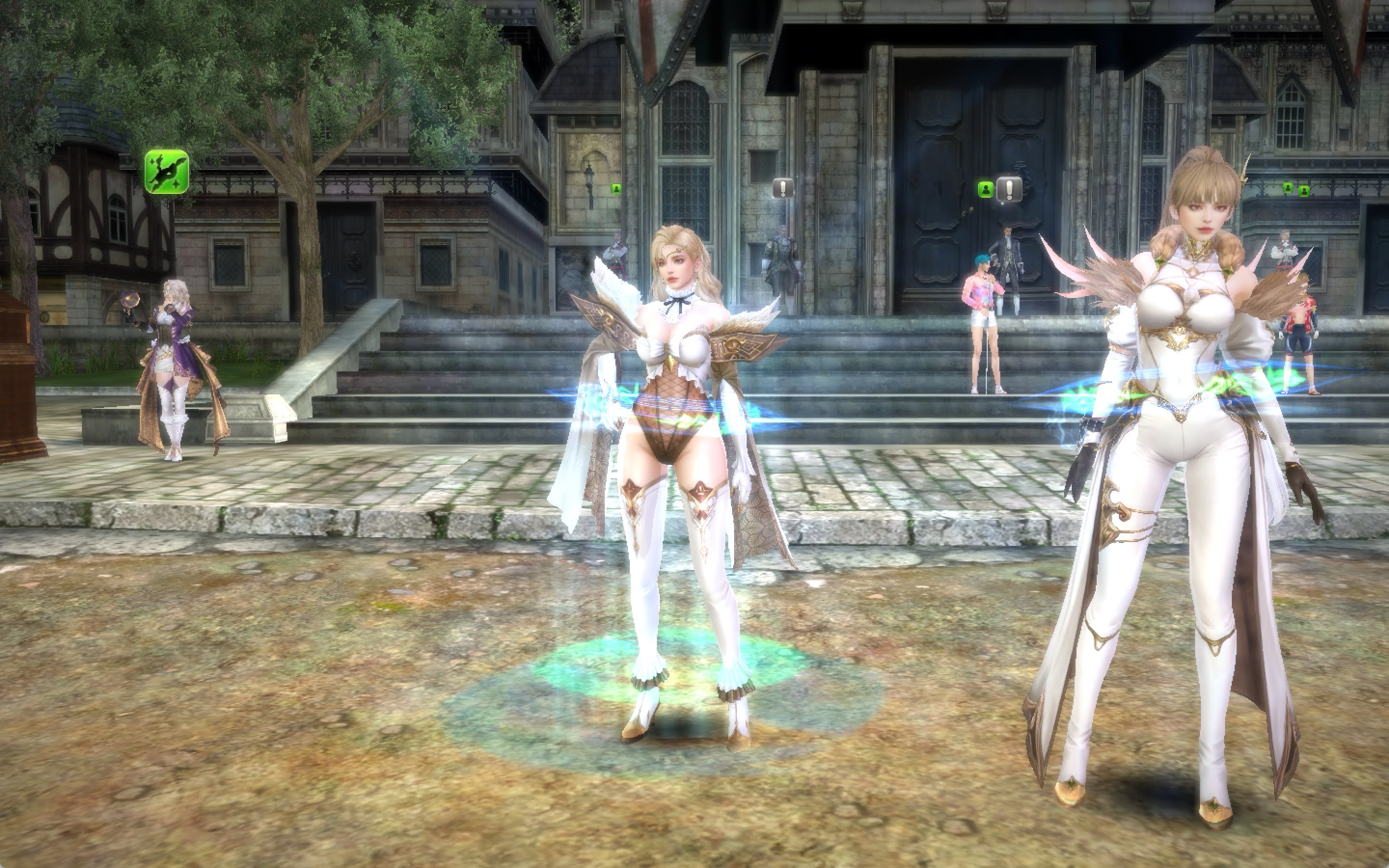 [榮耀]-GE王者之劍-獨家姿勢/角色/最新韓服角色/自製大型副本