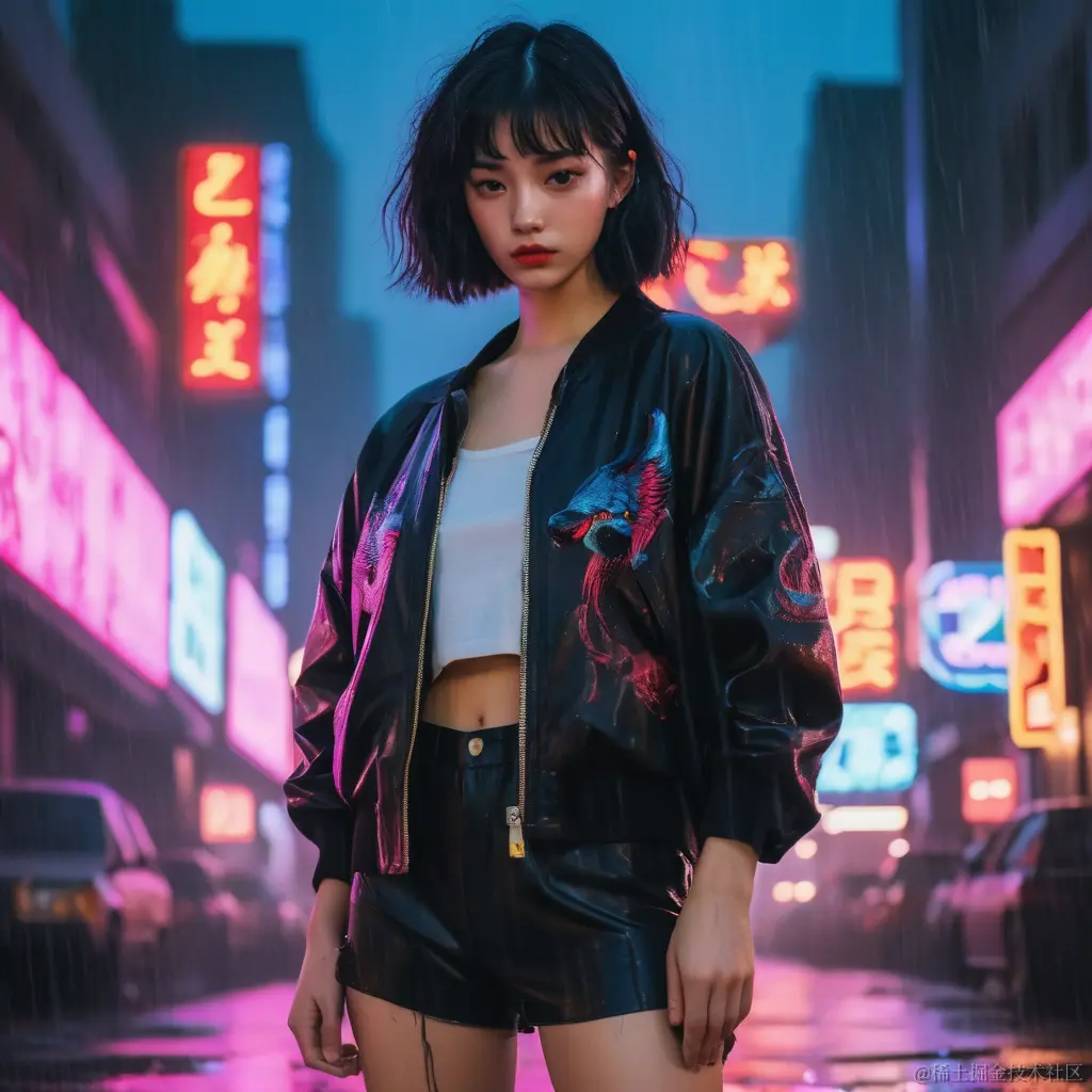 🎨日日AIGC：来自大连的赛博朋克-多图预警