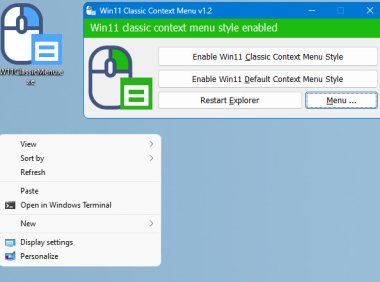 Windows11 Classic Context Menu 1.2 (經典右鍵選單) 官方版 – 奈斯科技軟體