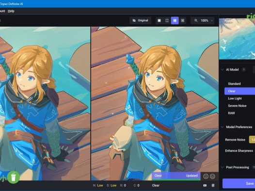 Topaz DeNoise AI 3.7.2 (AI圖片降噪) 英文綠色版 – 奈斯科技軟體